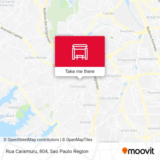 Rua Caramuru, 804 map
