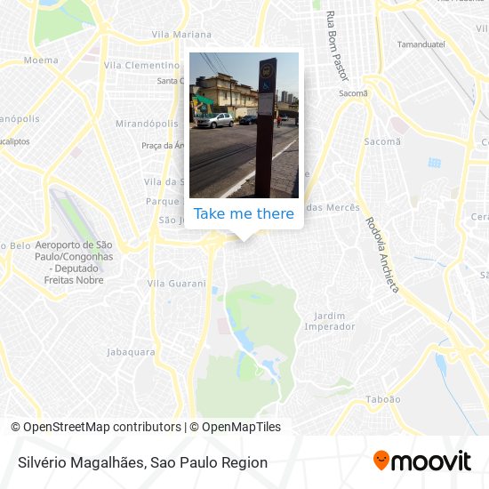 Silvério Magalhães map