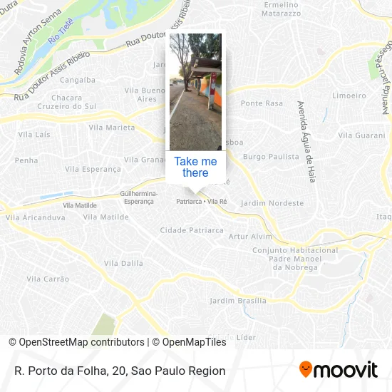 R. Porto da Folha, 20 map