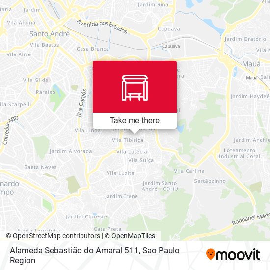 Alameda Sebastião do Amaral 511 map