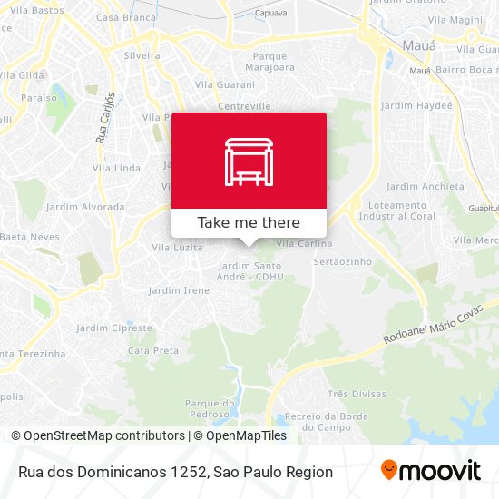 Rua dos Dominicanos 1252 map