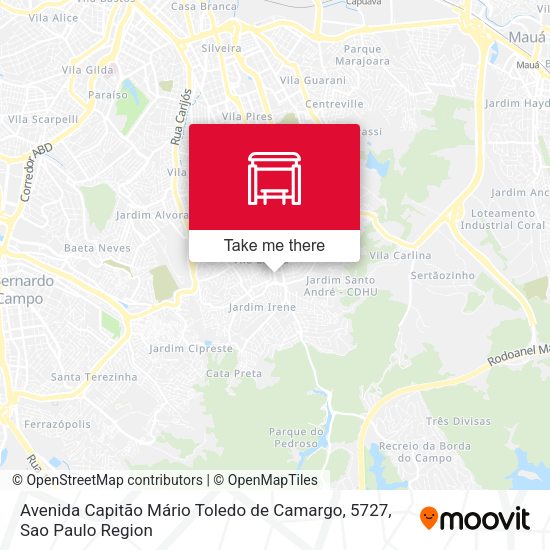 Avenida Capitão Mário Toledo de Camargo, 5727 map