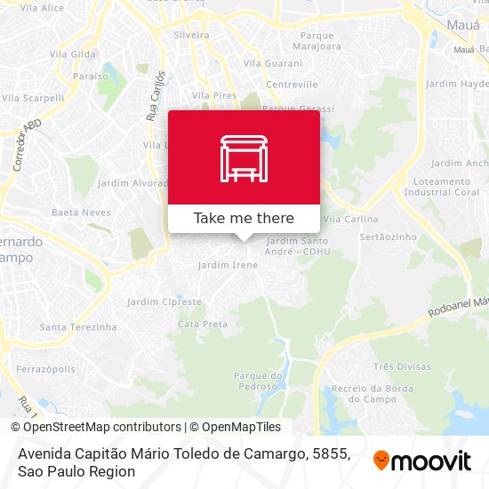Avenida Capitão Mário Toledo de Camargo, 5855 map