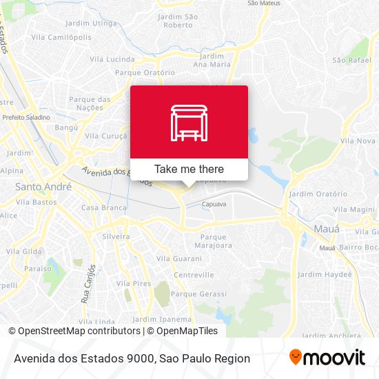 Avenida dos Estados 9000 map