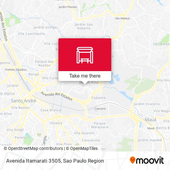Avenida Itamarati 3505 map