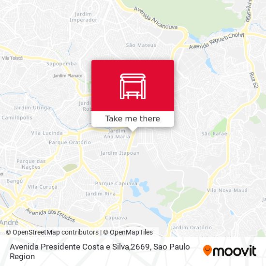 Avenida Presidente Costa e Silva,2669 map