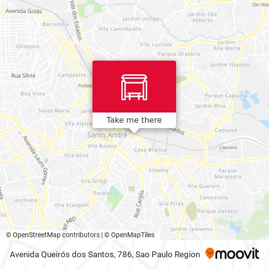 Avenida Queirós dos Santos, 786 map