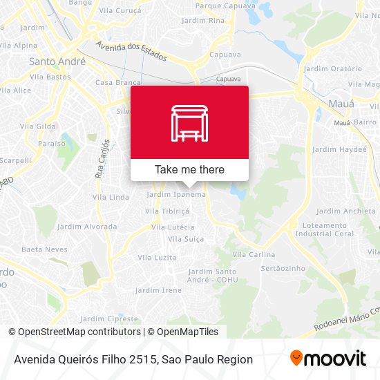 Avenida Queirós Filho 2515 map
