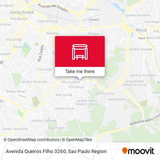 Avenida Queirós Filho 3260 map