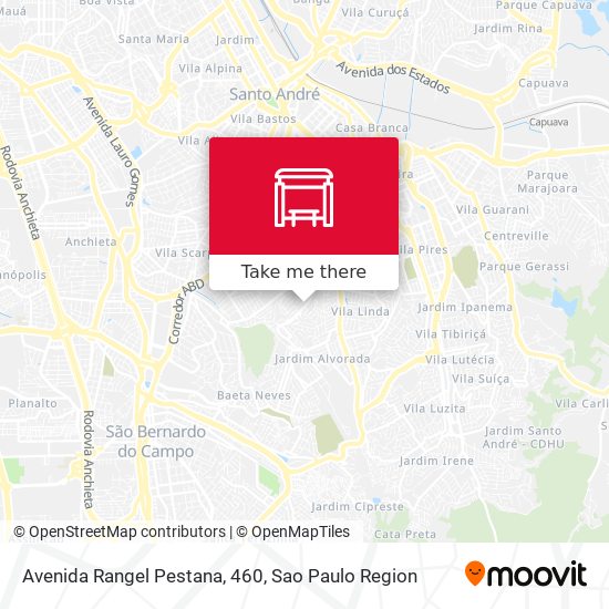 Avenida Rangel Pestana, 460 map