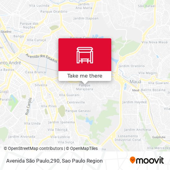 Avenida São Paulo,290 map