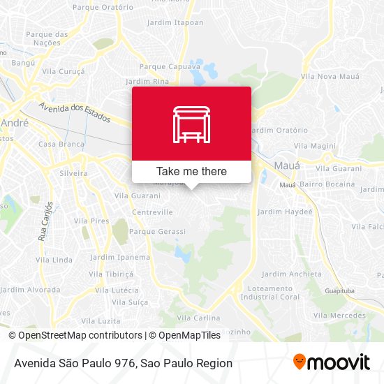Avenida São Paulo 976 map