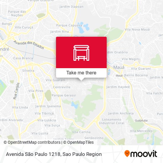 Avenida São Paulo 1218 map