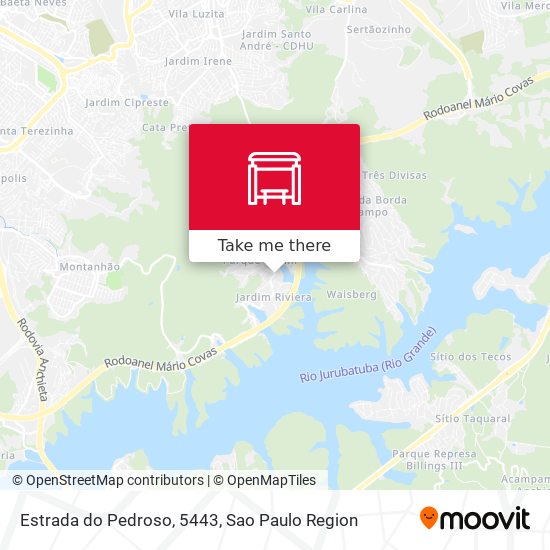 Estrada do Pedroso, 5443 map