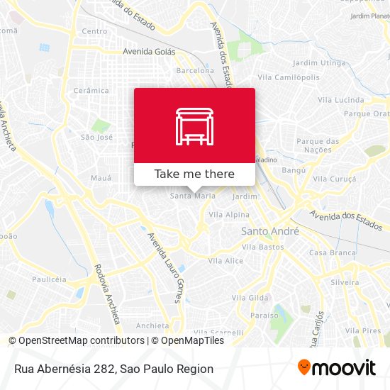 Rua Abernésia 282 map