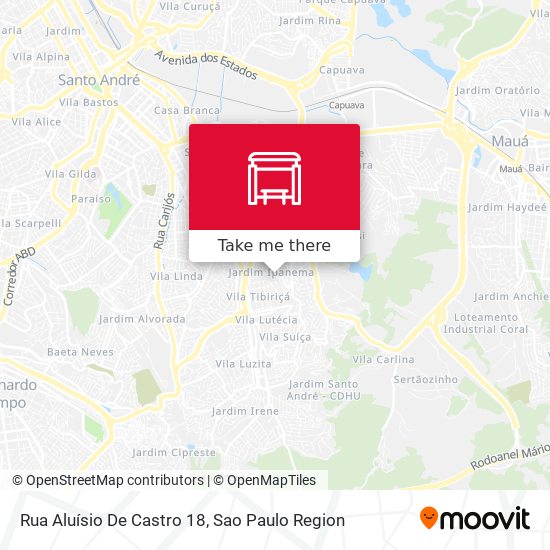 Rua Aluísio De Castro 18 map