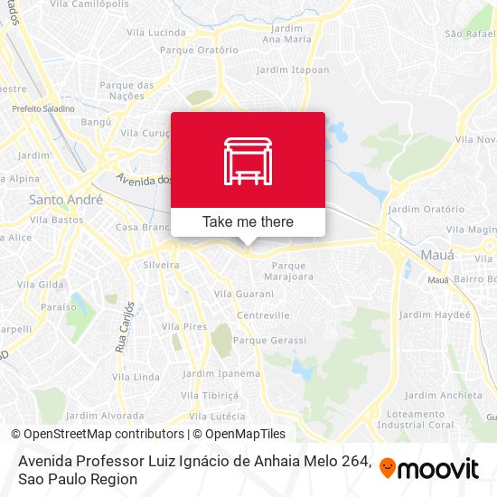Avenida Professor Luiz Ignácio de Anhaia  Melo 264 map