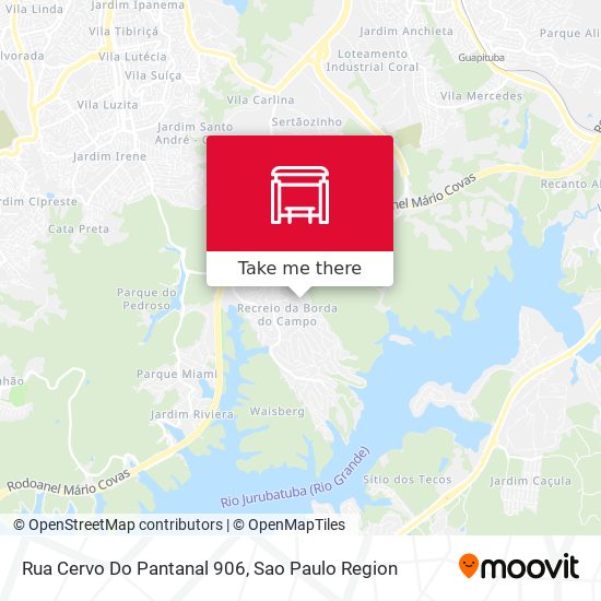 Rua Cervo Do Pantanal 906 map