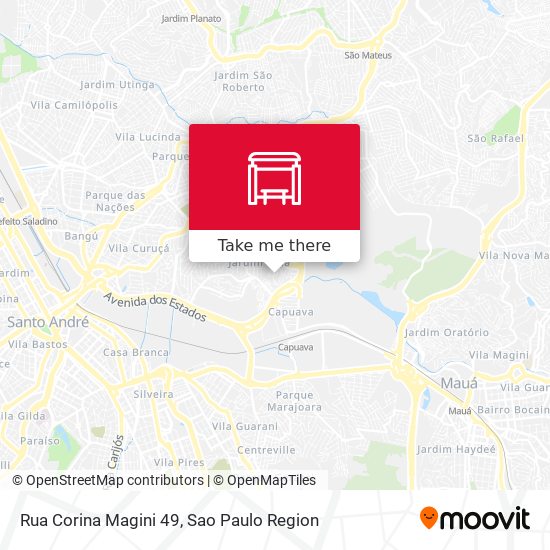 Rua Corina Magini 49 map
