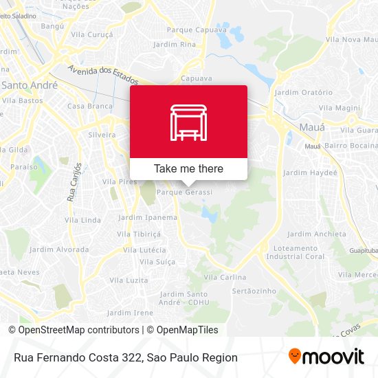 Rua Fernando Costa 322 map