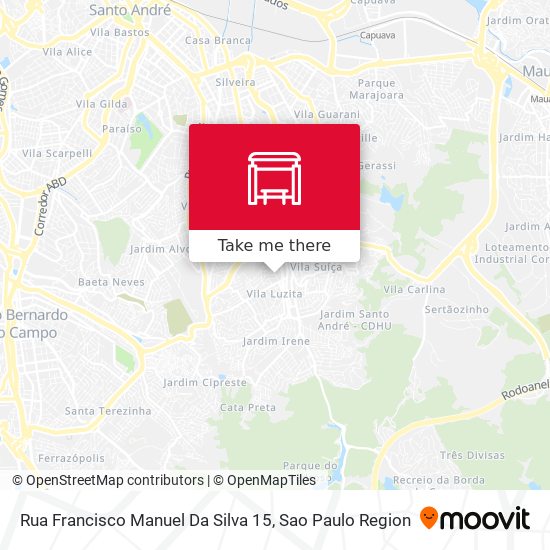 Rua Francisco Manuel Da Silva 15 map
