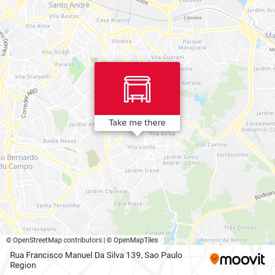 Rua Francisco Manuel Da Silva 139 map
