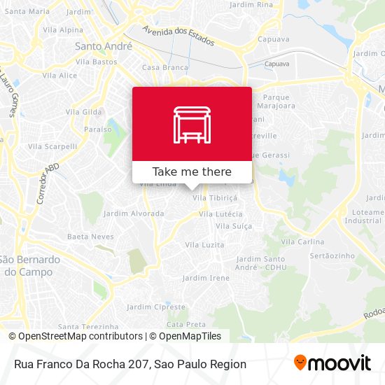 Rua Franco Da Rocha 207 map