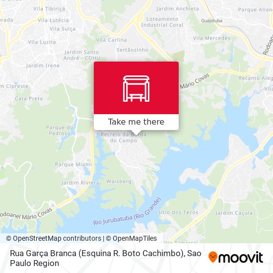 Rua Garça Branca (Esquina R. Boto Cachimbo) map