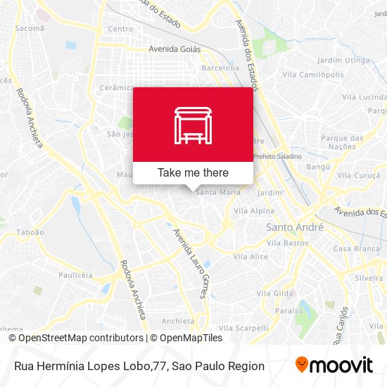 Rua Hermínia Lopes Lobo,77 map