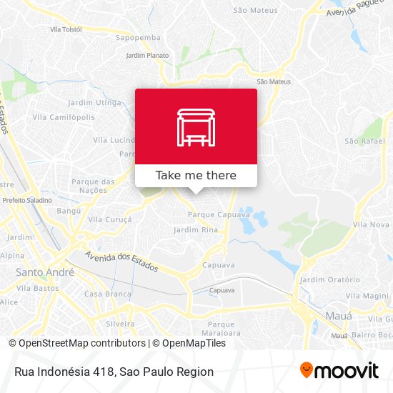 Rua Indonésia 418 map