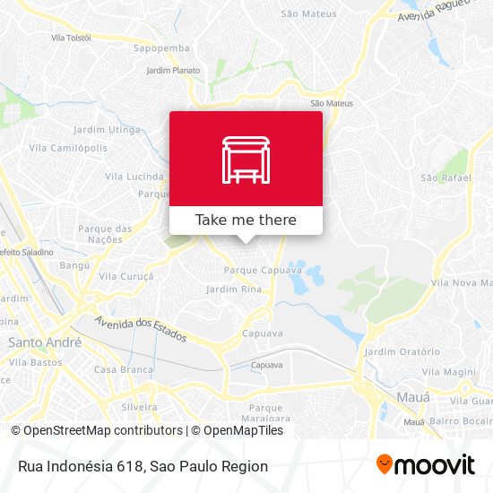 Rua Indonésia 618 map