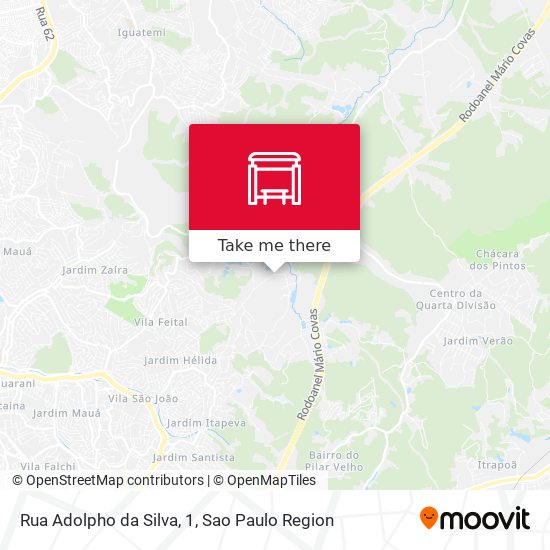 Rua Adolpho da Silva, 1 map