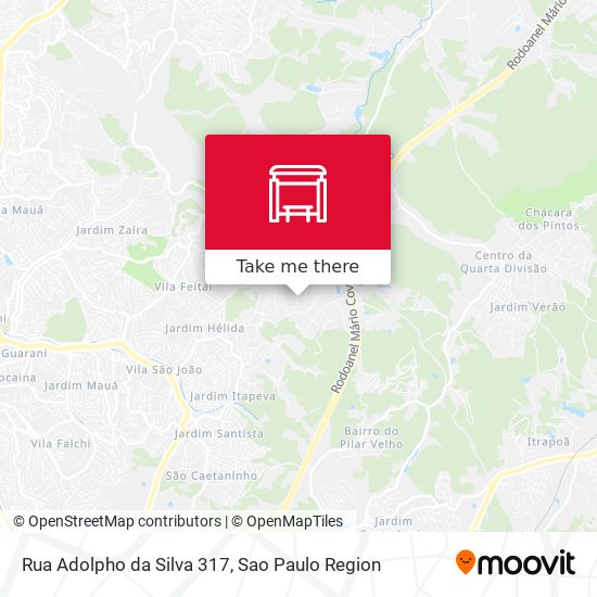 Rua Adolpho da Silva 317 map