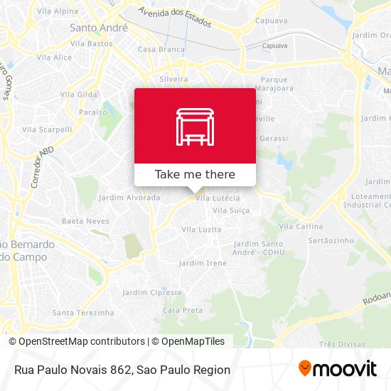 Rua Paulo Novais 862 map