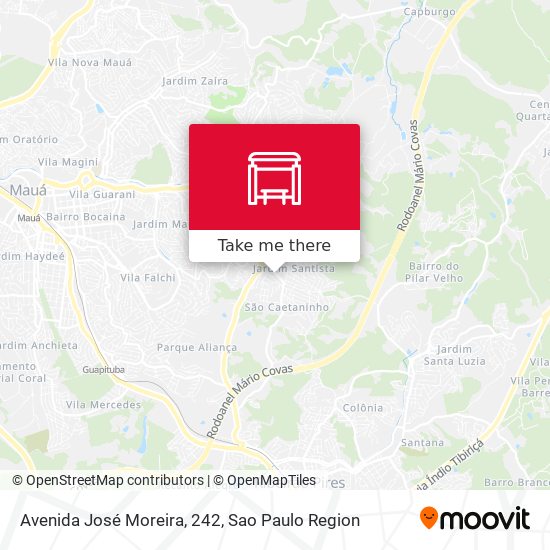 Avenida José Moreira, 242 map