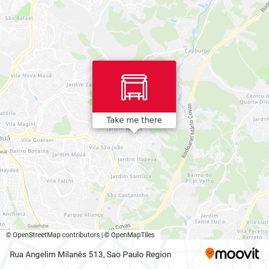 Rua Angelim Milanês 513 map