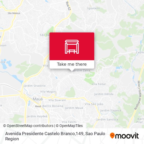 Avenida Presidente Castelo Branco,149 map