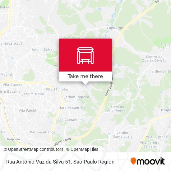 Rua Antônio Vaz da Silva 51 map