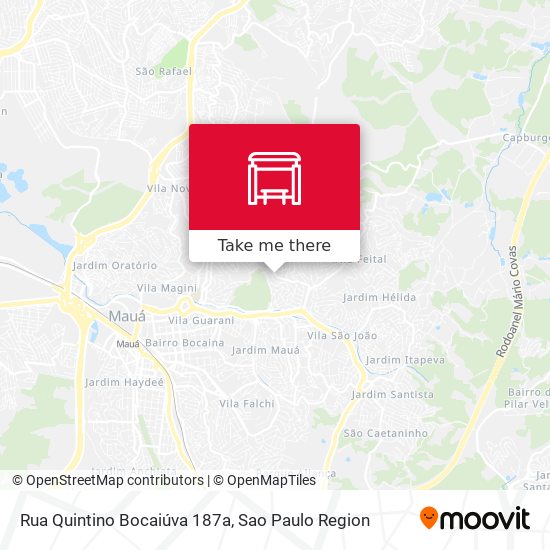 Rua Quintino Bocaiúva 187a map