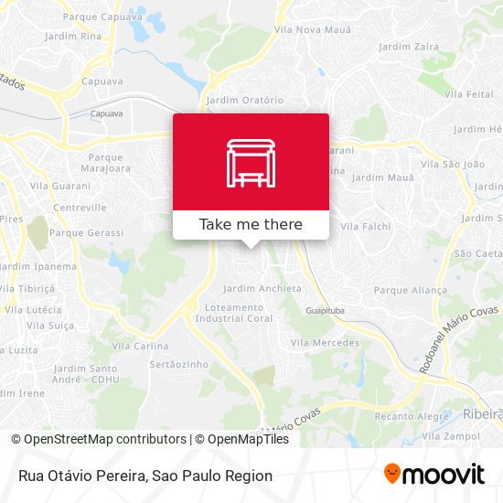 Rua Otávio Pereira map