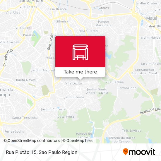 Rua Plutão 15 map