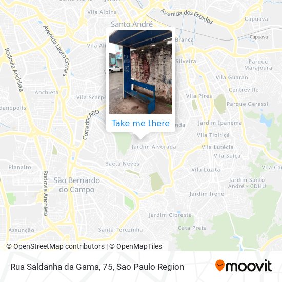 Rua Saldanha da Gama, 75 map