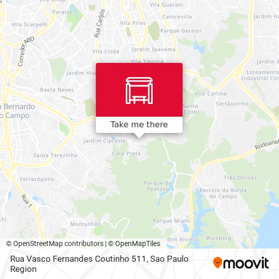 Rua Vasco Fernandes Coutinho 511 map