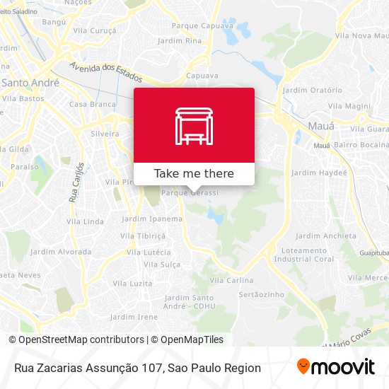 Rua Zacarias Assunção 107 map