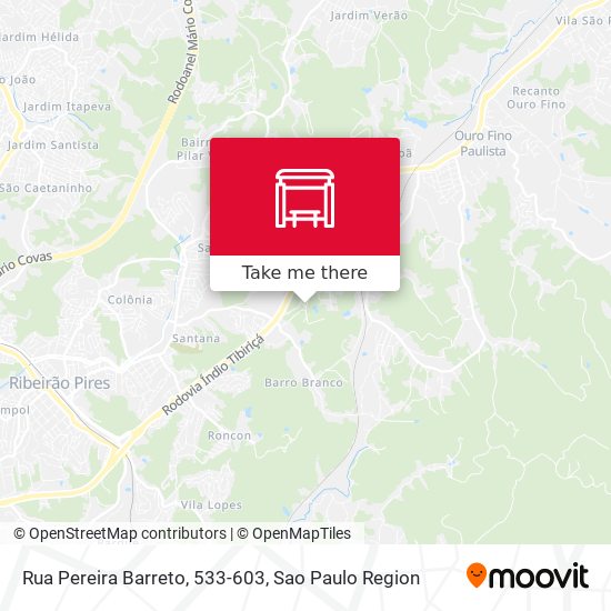 Rua Pereira Barreto, 533-603 map