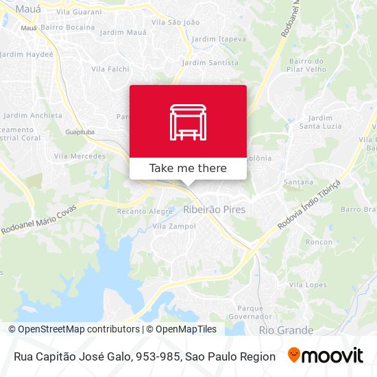 Rua Capitão José Galo, 953-985 map