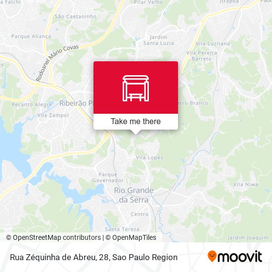 Rua Zéquinha de Abreu, 28 map