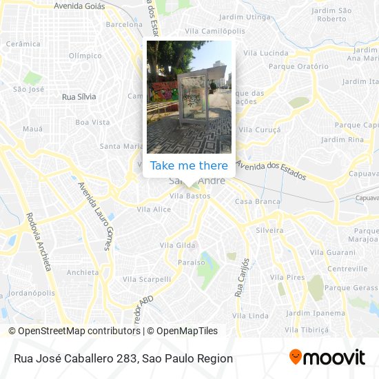 Mapa Rua José Caballero 283