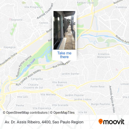Av. Dr. Assis Ribeiro, 4400 map