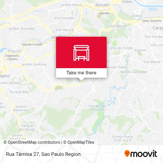 Rua Tâmisa 27 map